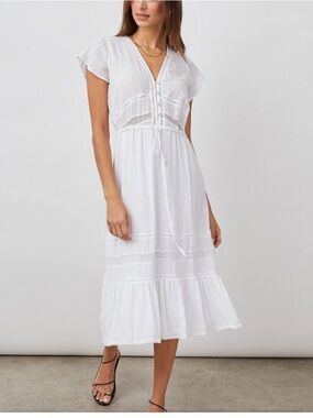 RAILS Linen Lace Kiki Dress BNWT size medium